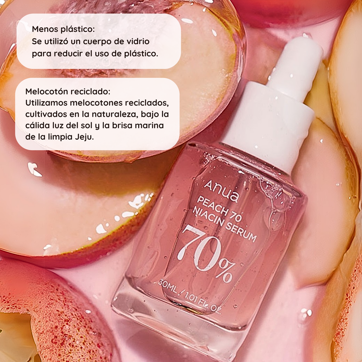 Sérum Facial ANUA 70% Peach 🍑