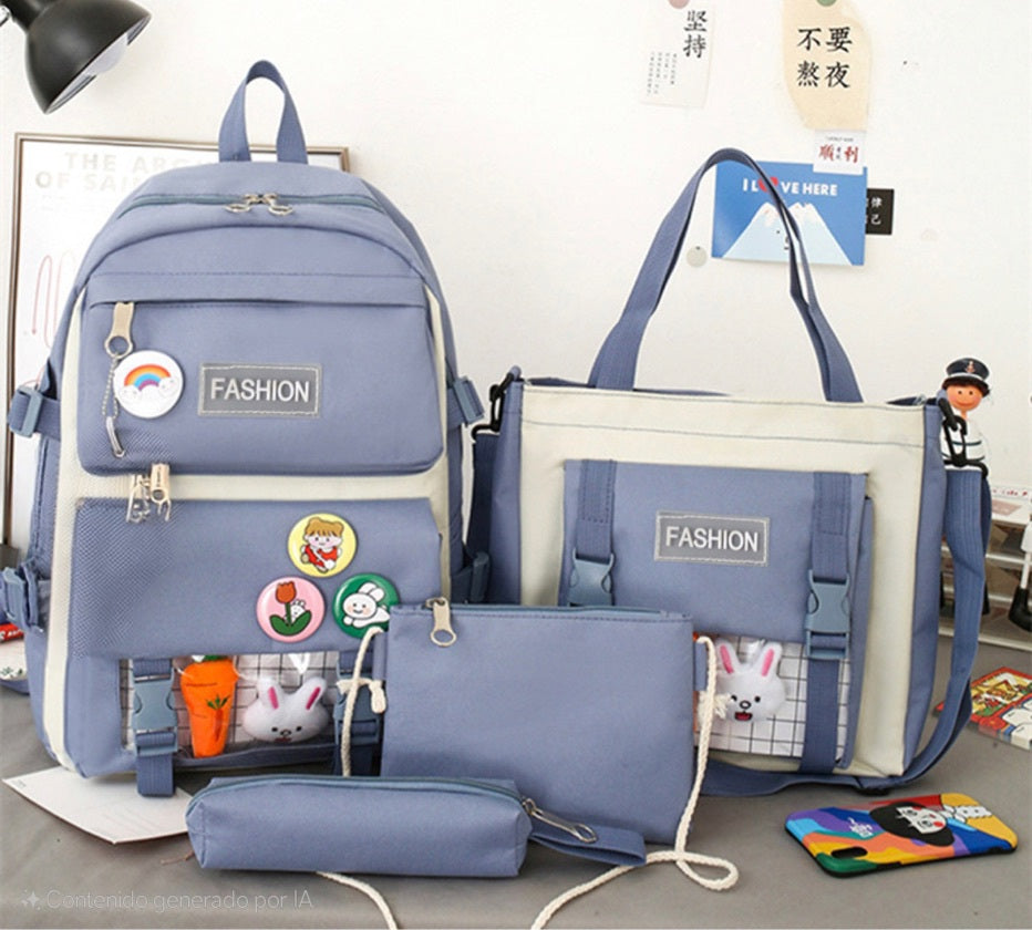Bolso Morral Kawai 5 En 1