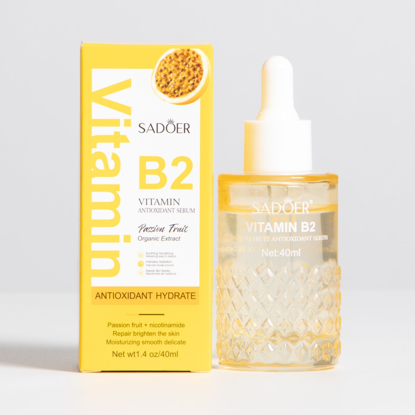 Kit duo de Sérums Antioxidantes Vitamina A y B2