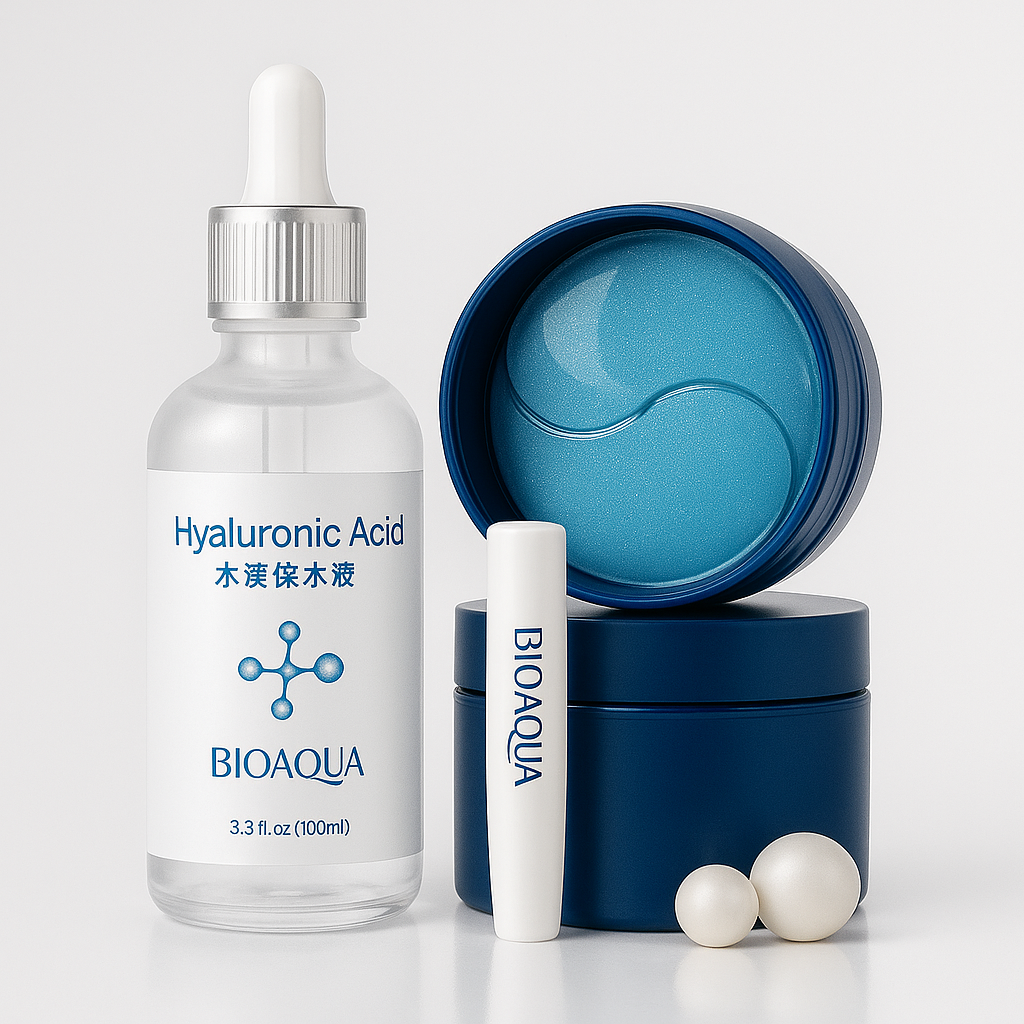 Kit refrescante de Bioaqua Ácido Hialurónico y Colágeno