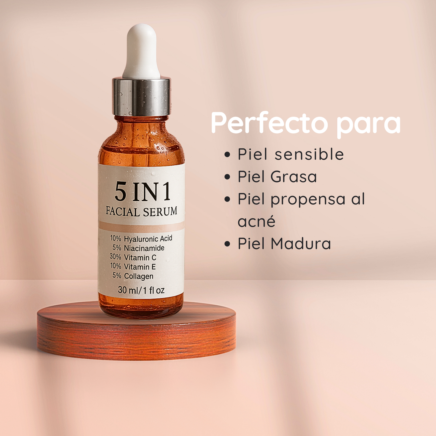 Sérum Facial 5 en 1