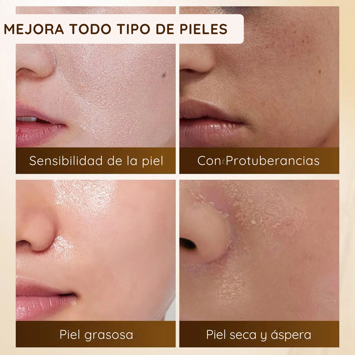 Kit 5 en 1 Coreano de Ceramidas Hidratantes