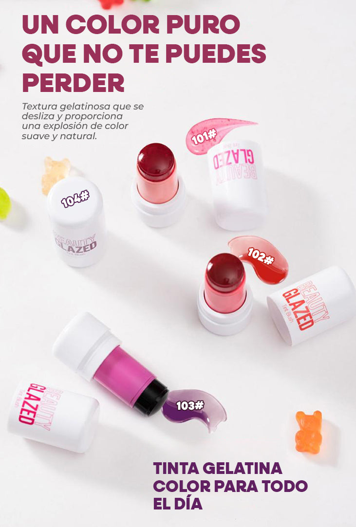 Tinta Gelatina Beauty Glazed Original Rubor Labios Sombra