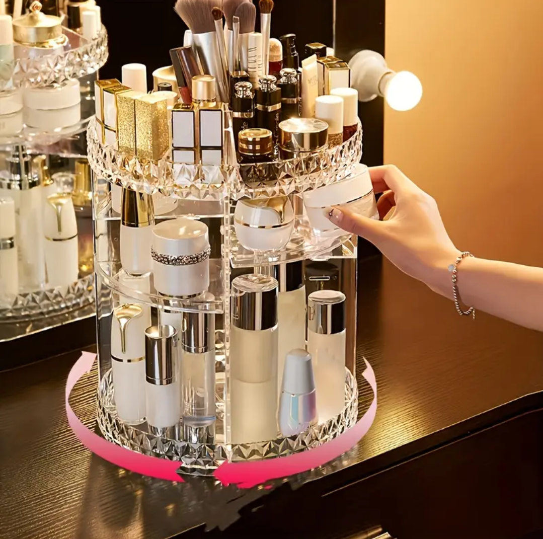 Organizador de Maquillaje Giratorio 360°