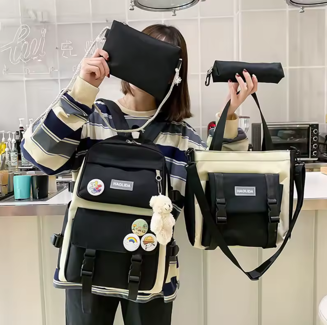 Bolso Morral Kawai 5 En 1