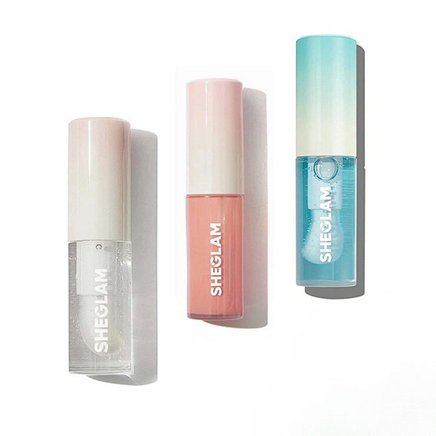 Combo Lip Gloss Voluminizador Sheglam × 3