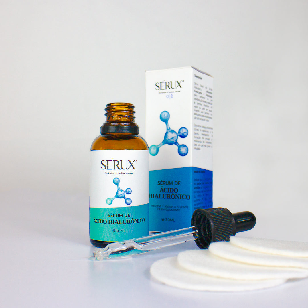 Kit Facial Sérums Hialuronico Colageno Serux