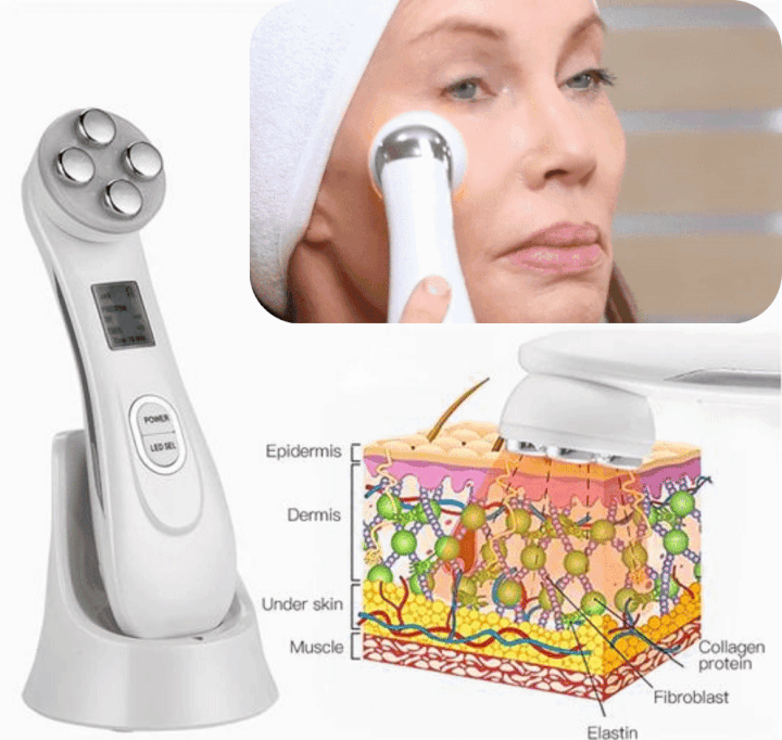 Radiofrecuencia Masajeador de Levantamiento Facial Efecto Lifthing
