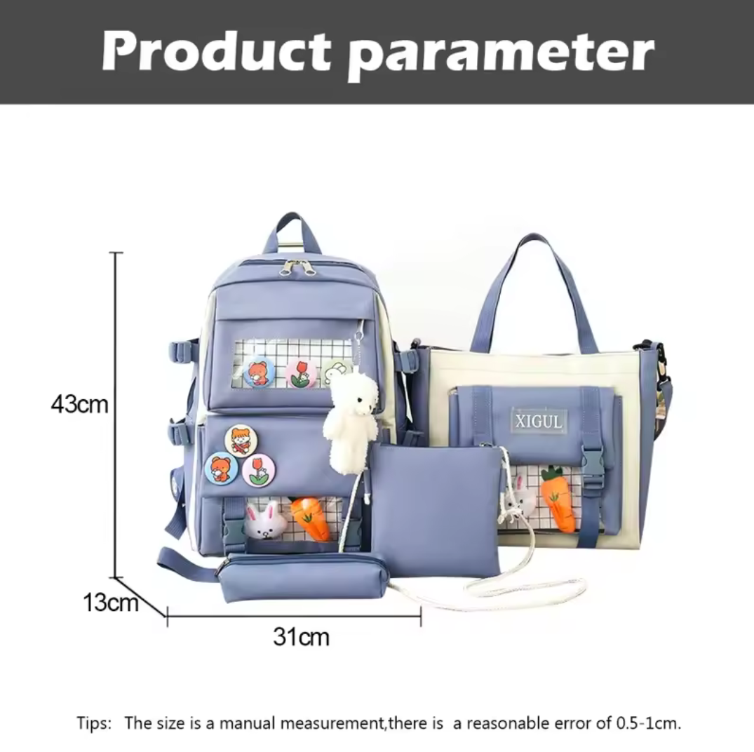 Bolso Morral Kawai 5 En 1