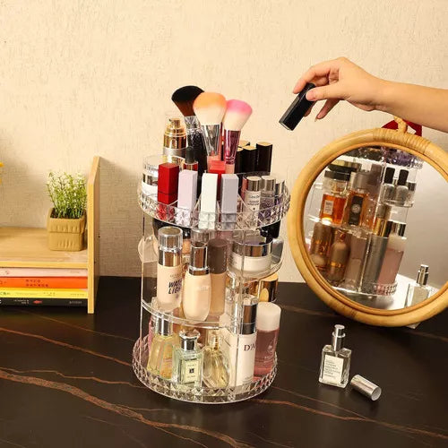 Organizador de Maquillaje Giratorio 360°