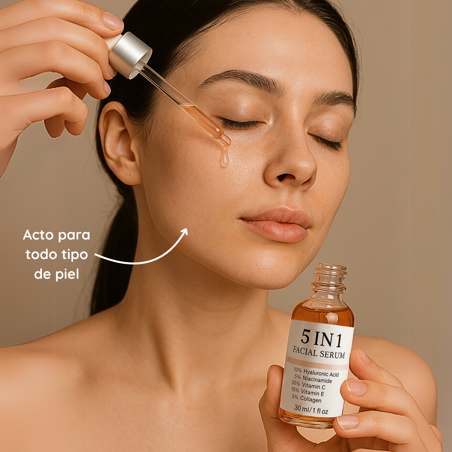 Sérum Facial 5 en 1