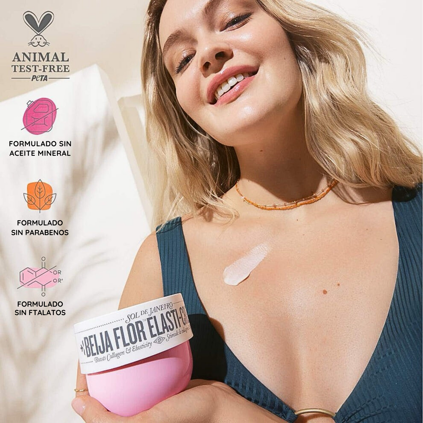 Crema Corporal Beija Flor Body Collagen - Sol de Janeiro
