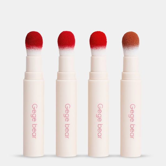 Labial Efecto Polvo Con Aplicador en Espuma