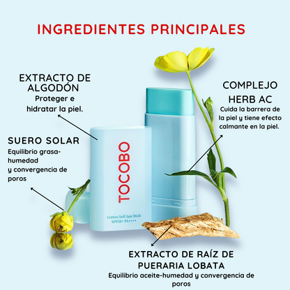 Protector Solar Azul TOCOBO