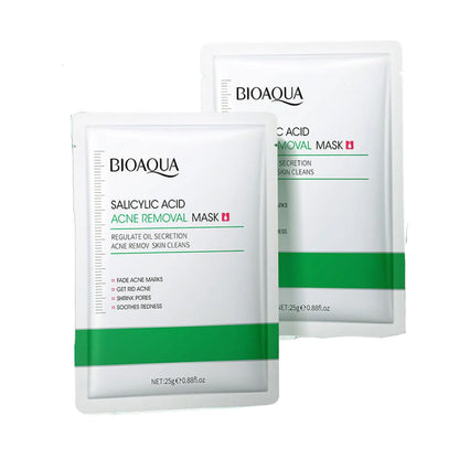 Combo Facial de Ácido Salicílico Antiacné Calmante Bioaqua 💚