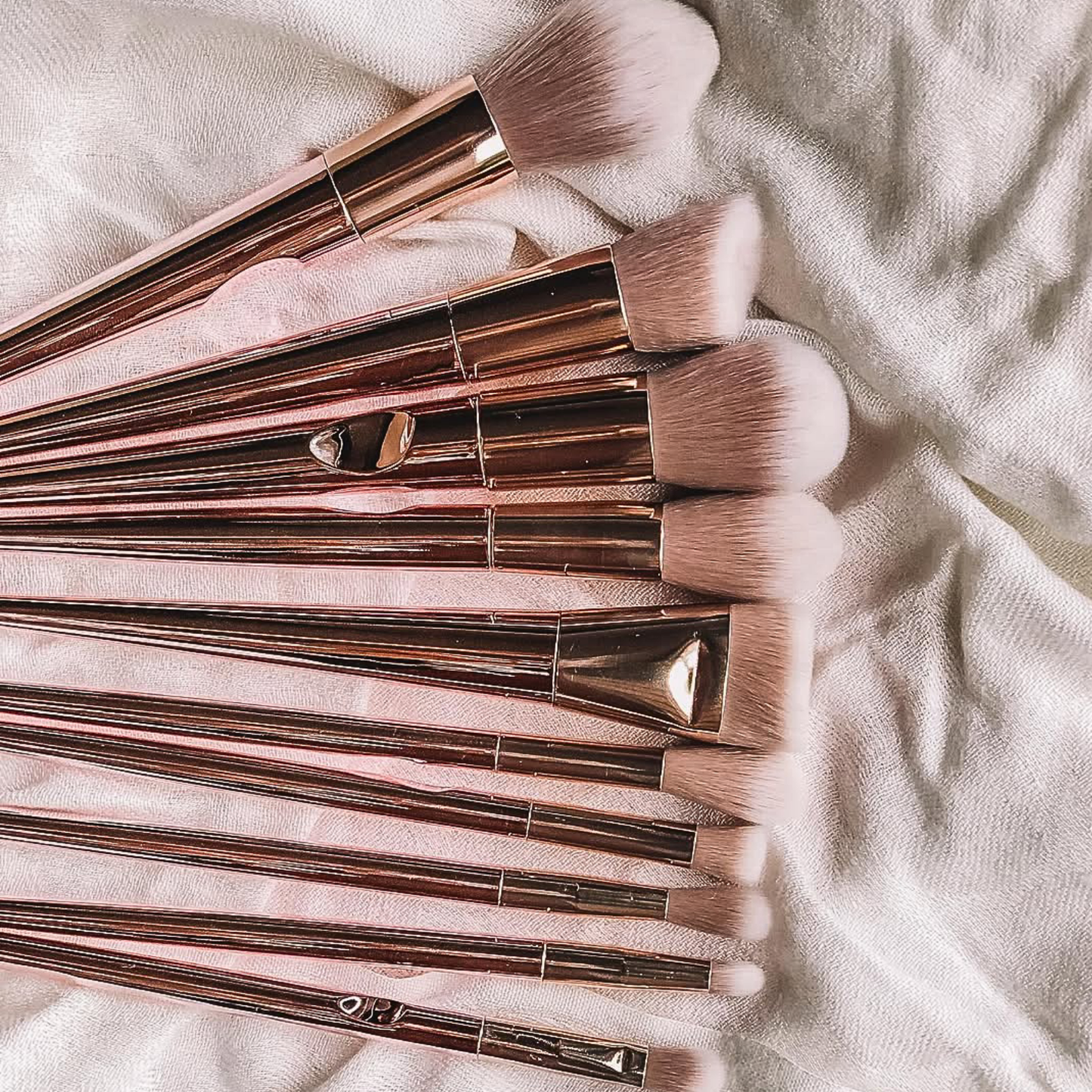 Set de 10 Brochas de Maquillaje
