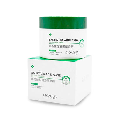 Combo Facial de Ácido Salicílico Antiacné Calmante Bioaqua 💚