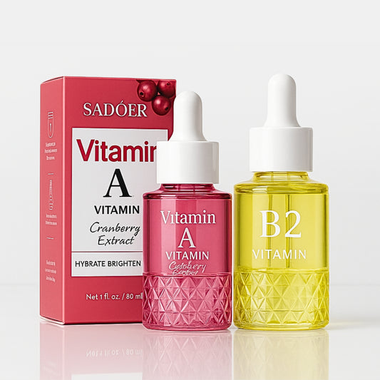 Kit duo de Sérums Antioxidantes Vitamina A y B2