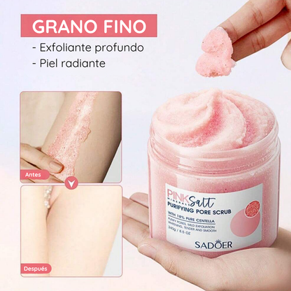 Gel Exfoliante Con Sal Rosa Himalaya